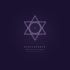 Merkaba Tee — Amethyst