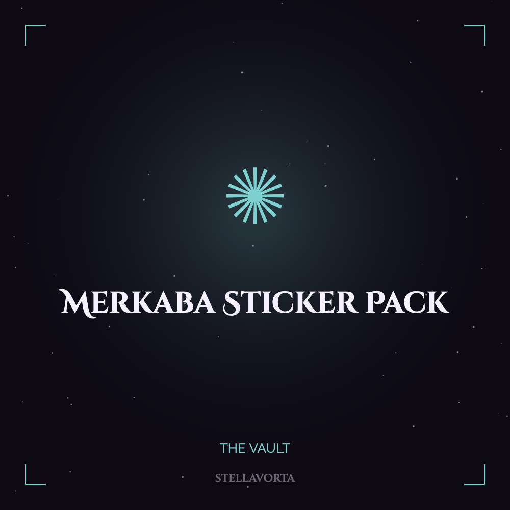 Merkaba Sticker Pack