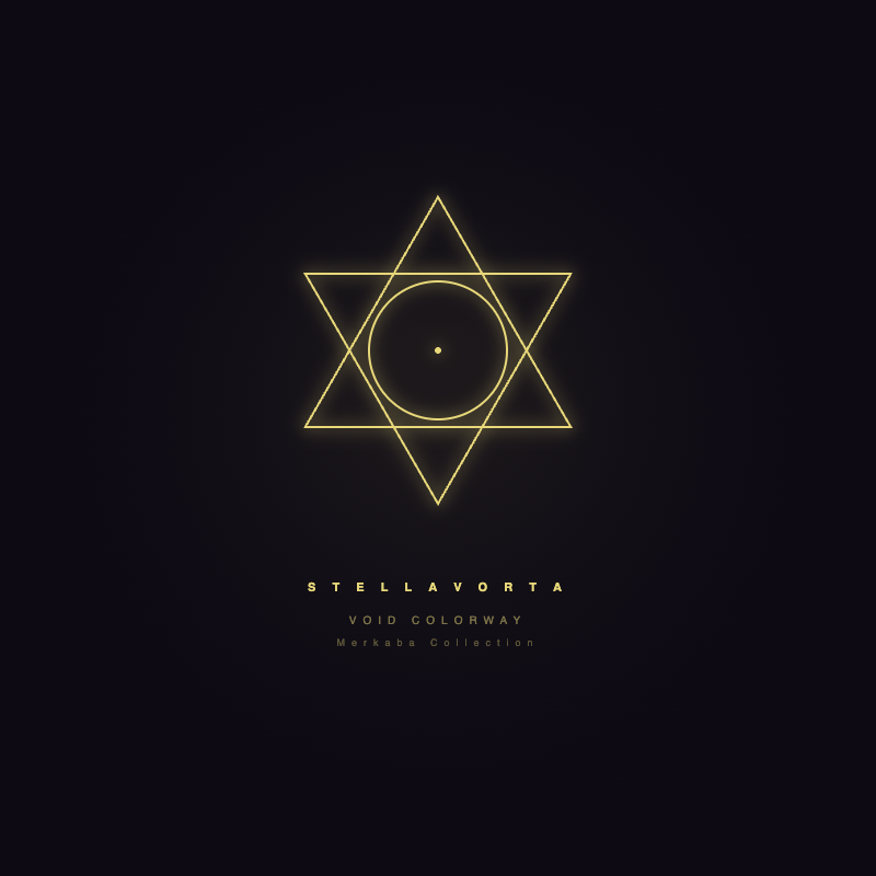 Merkaba Tee — Void