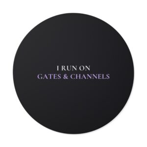 I Run on Gates & Channels Sticker