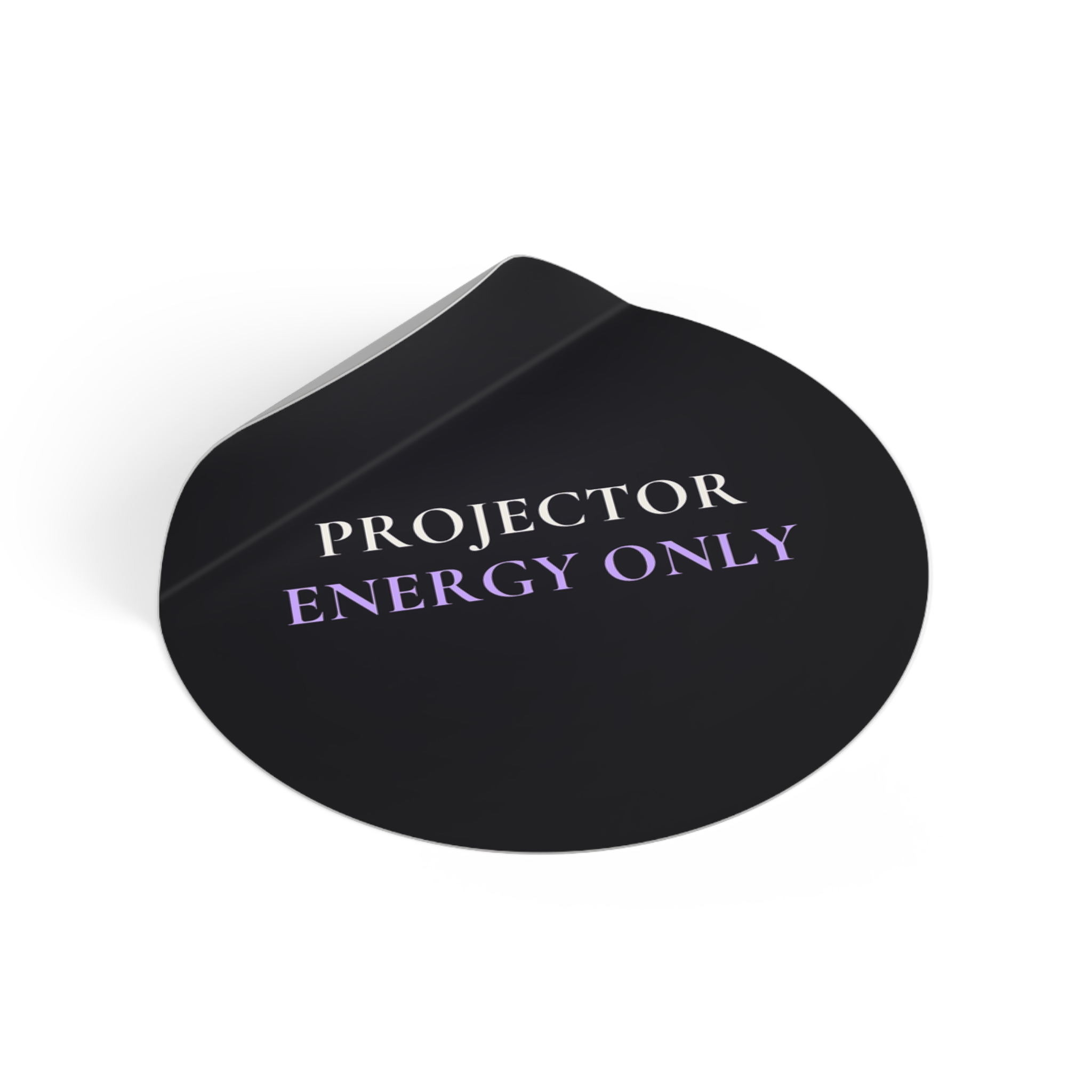 Projector Energy Only Sticker - Image 2
