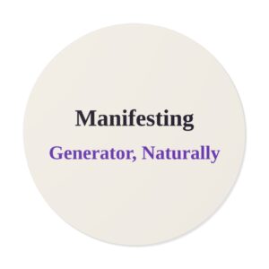 Manifesting Generator, Naturally Sticker (Light)