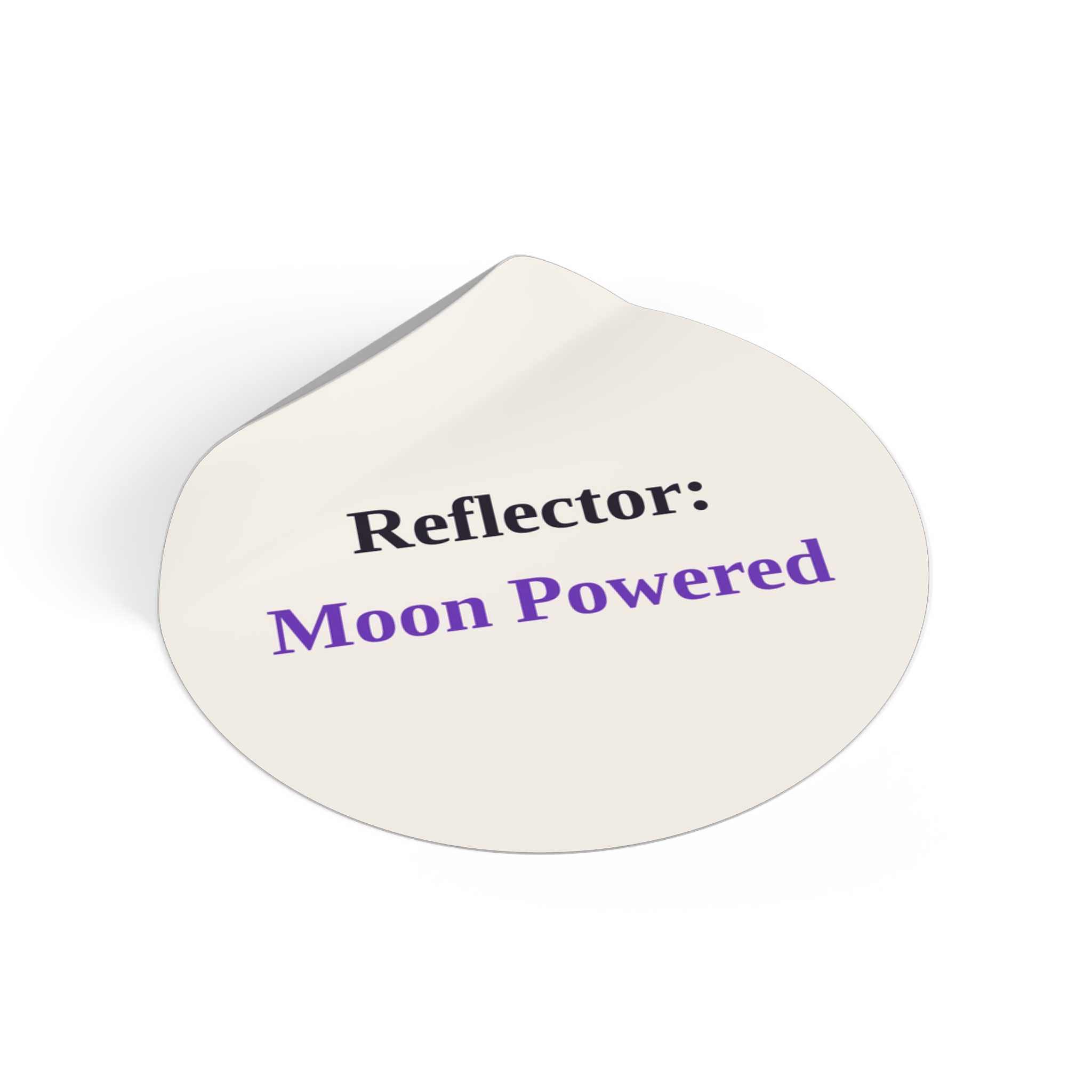 Reflector: Moon Powered Sticker (Light) - Image 2