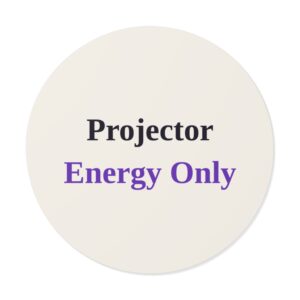Projector Energy Only Sticker (Light)